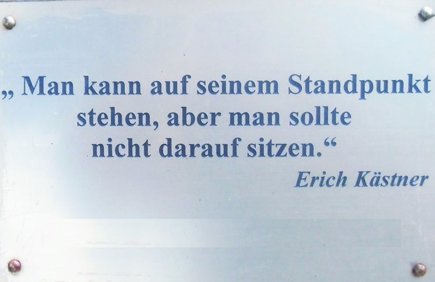 Zitat Standpunkt