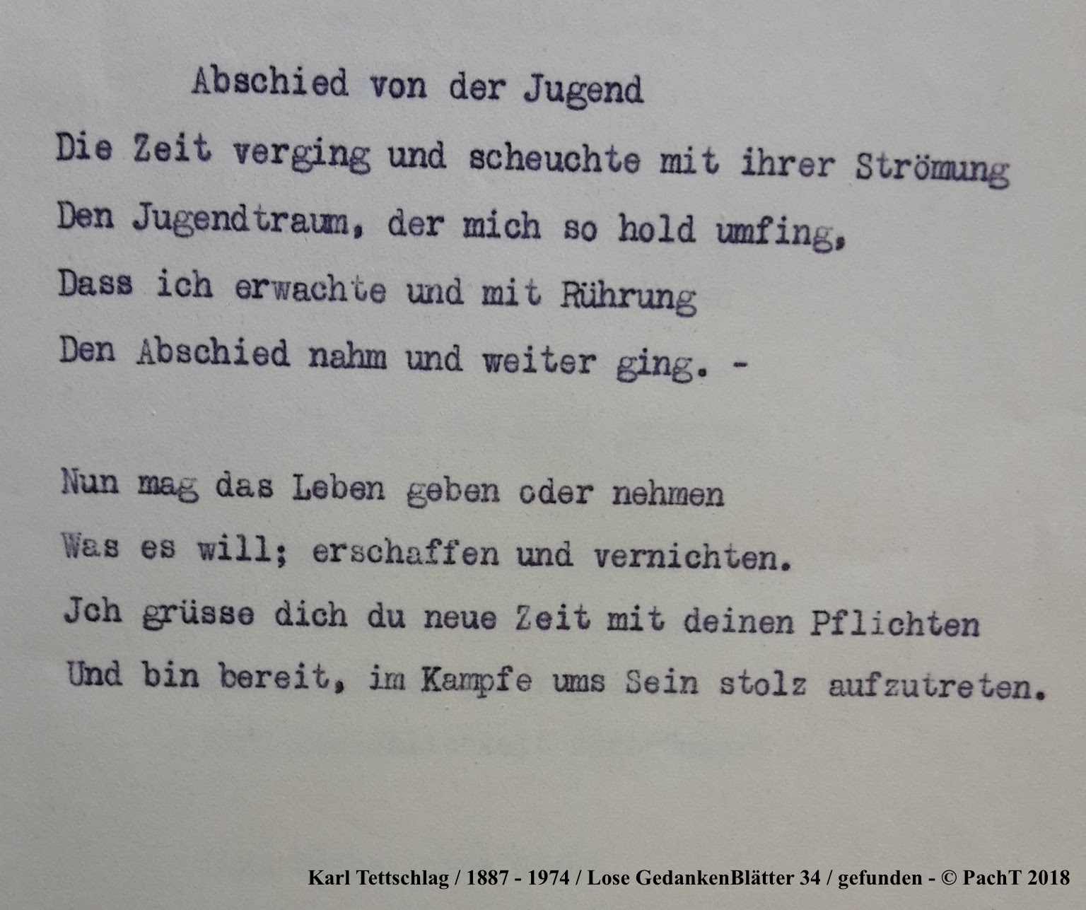 1887 - 1974 Erinnerungen an meinen Opa _ Lose GedankenBlätter 34