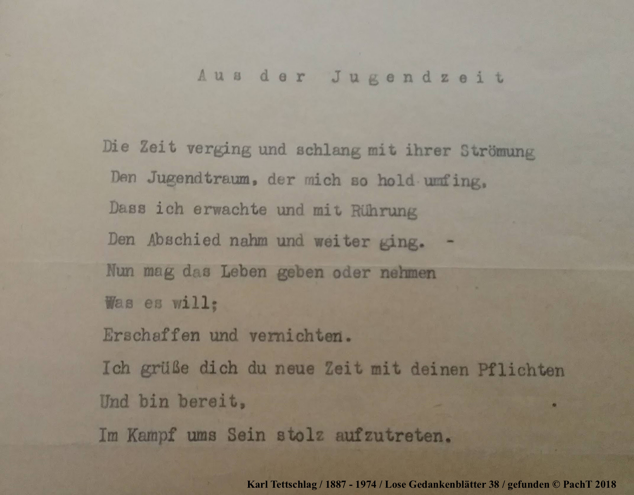 1887 - 1974 Erinnerungen an meinen Opa _ Lose GedankenBlätter 38