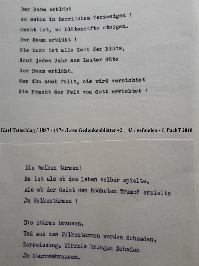 1887 - 1974 Erinnerungen an meinen Opa _ Lose GedankenBlätter 42_43