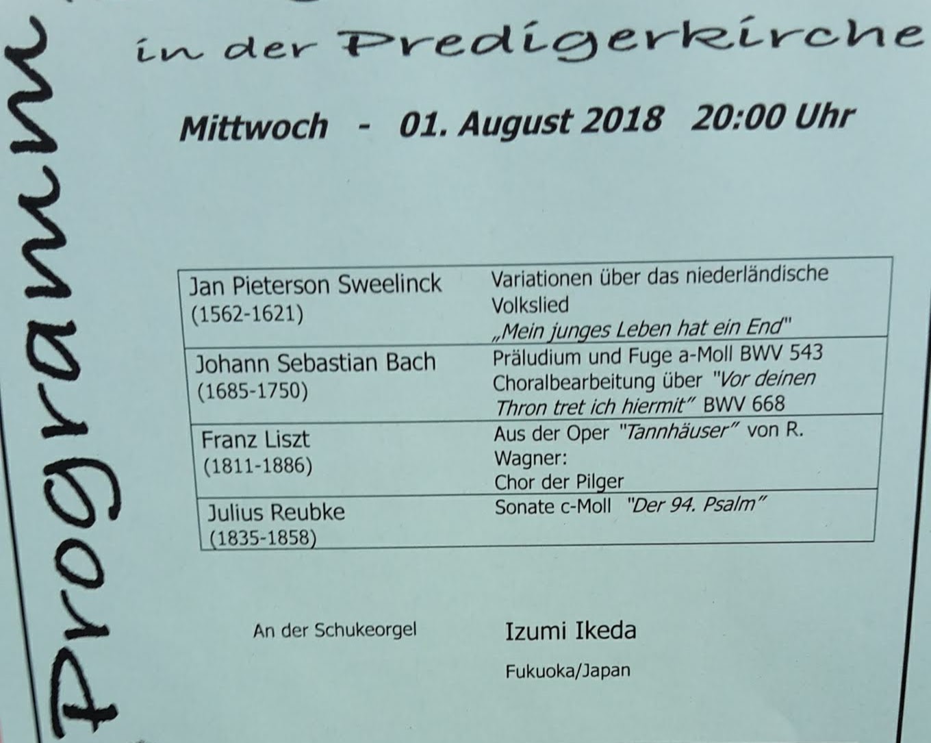 2018.08.01 OrgelKonzert PredigerKirche EF 3