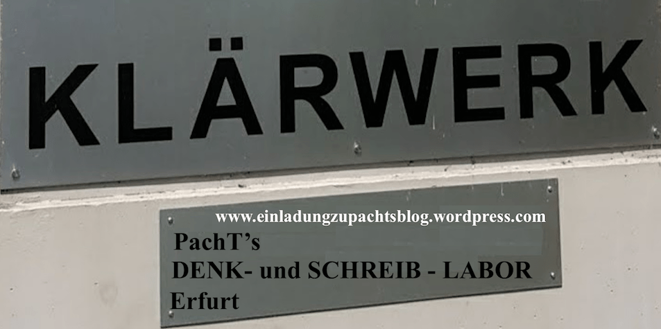 Denk- u. SchreibLabor _ KLÄRWERK