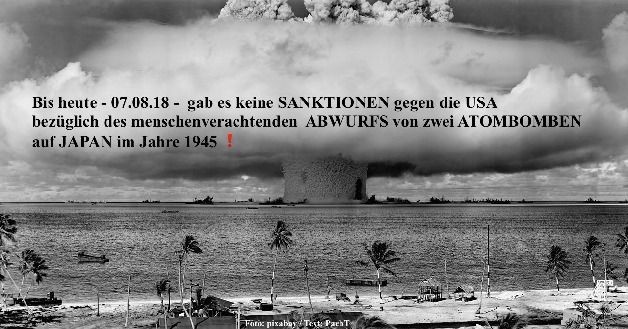 Sanktionen gegen die USA blieben aus 07.08.18