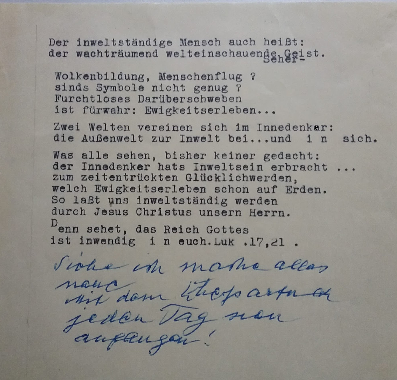 1887 - 1974 Erinnerungen an meinen Opa _ Lose GedankenBlätter 40 Korrektur