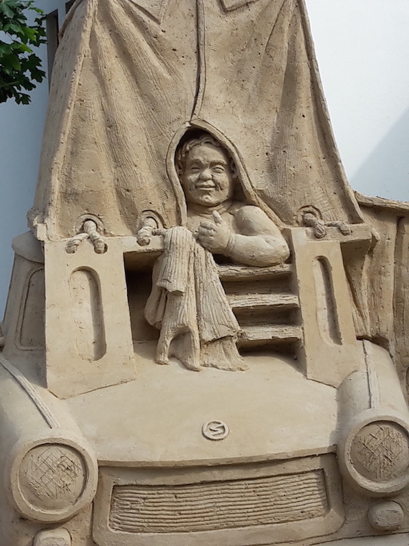 2018.06.09 - 23. URLAUB auf USEDOM 027 Ückeritz SandKUNST