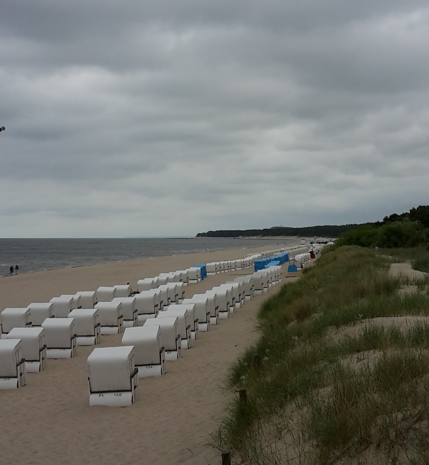 2018.06.09 - 23. URLAUB auf USEDOM 040 Strandkorbidylle