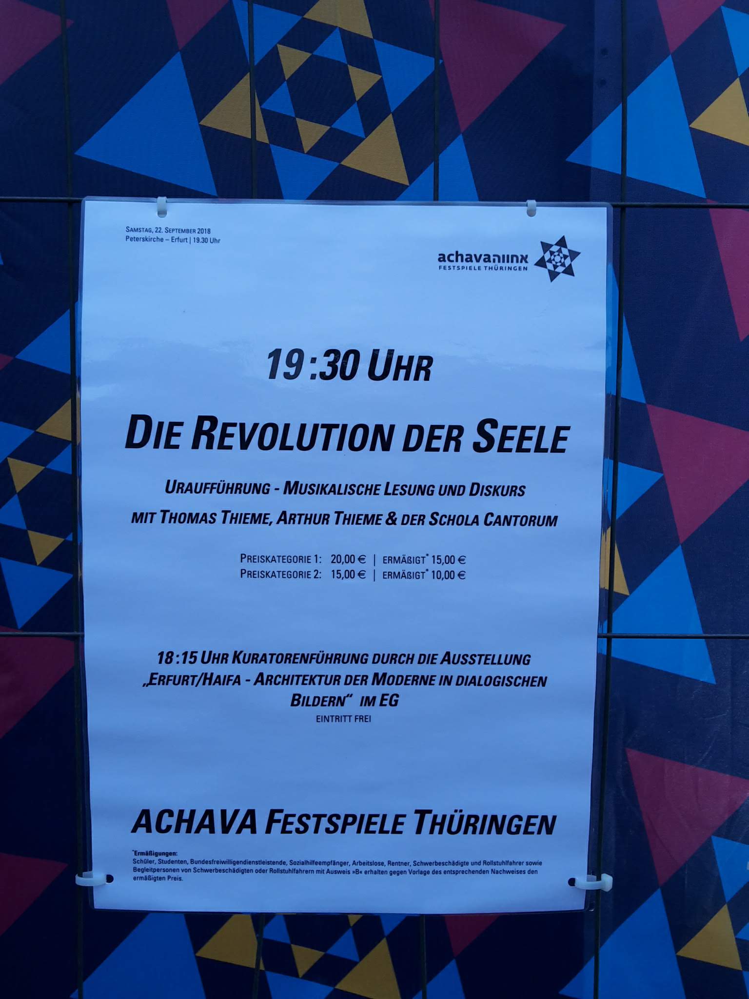 2018.09.22 ACHAVA 102 Revolution der Seele