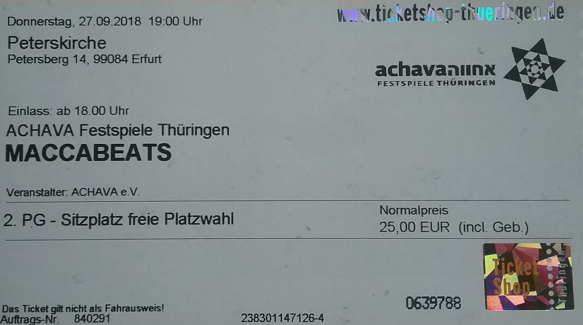 2018.09.22 ACHAVA 201 MACCABEATS