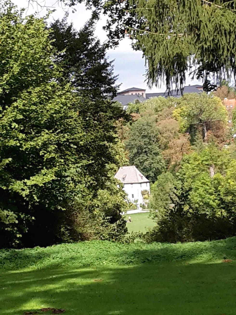 Weimar GoetheGartHaus IlmPark Sommer 9 2018