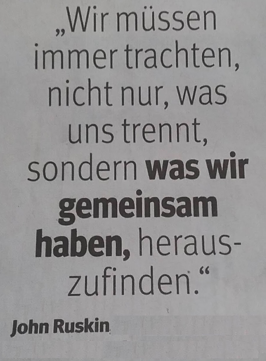 Zitat Gemeinsames