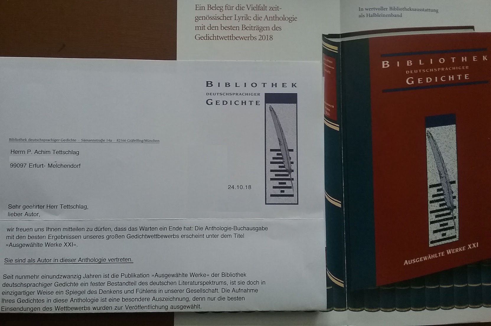 Bibliothek dtschspr. Gedichte 2018_ 05_ Bd. XXI _Edition