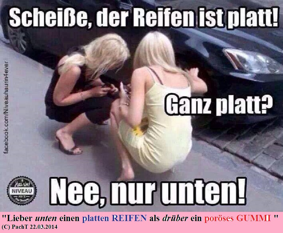 Defekter REIFEN_poroeses GUMMI