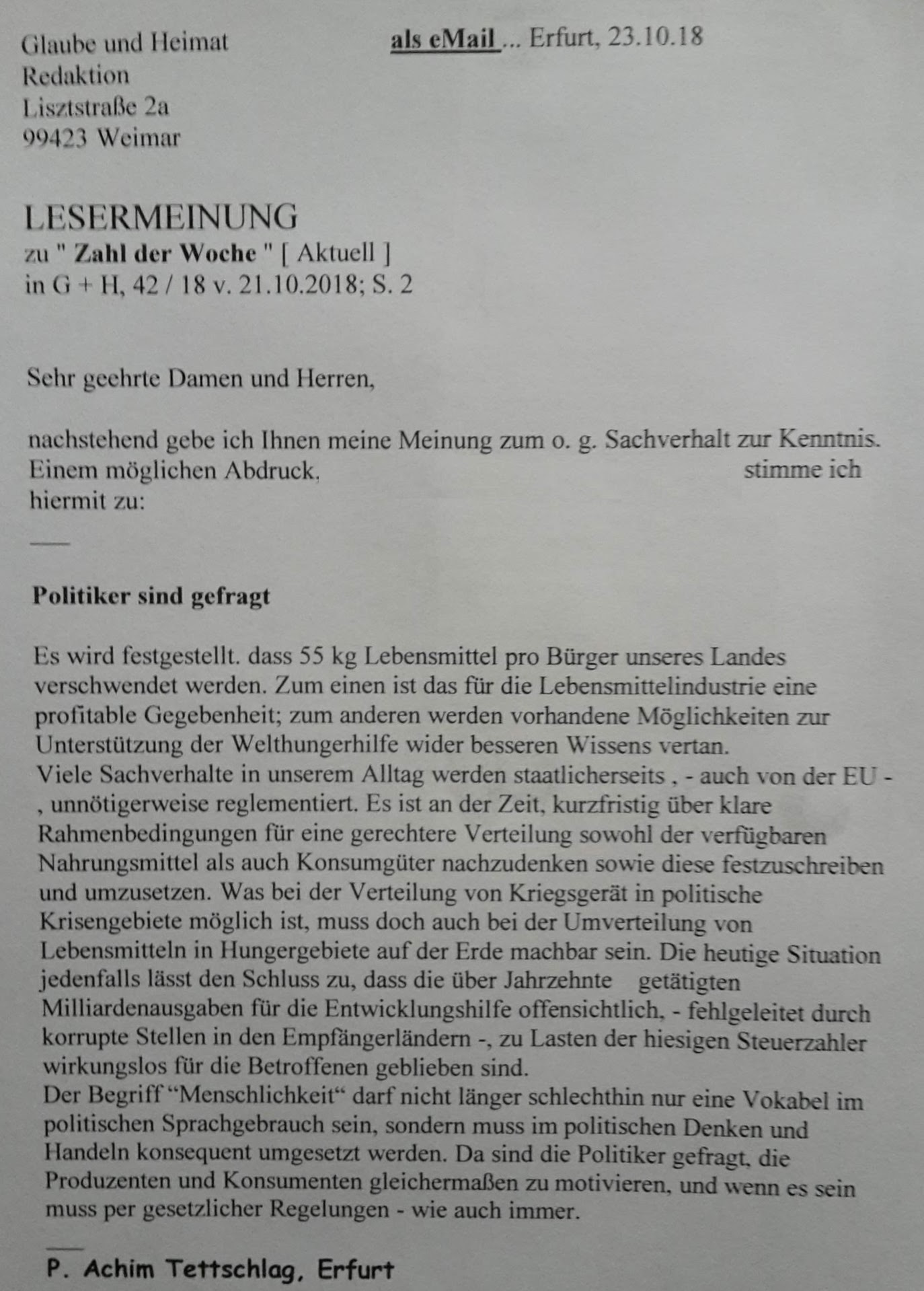 G u H 2018.10.21 Lebensmittel _2_ Blog 30.10.2018