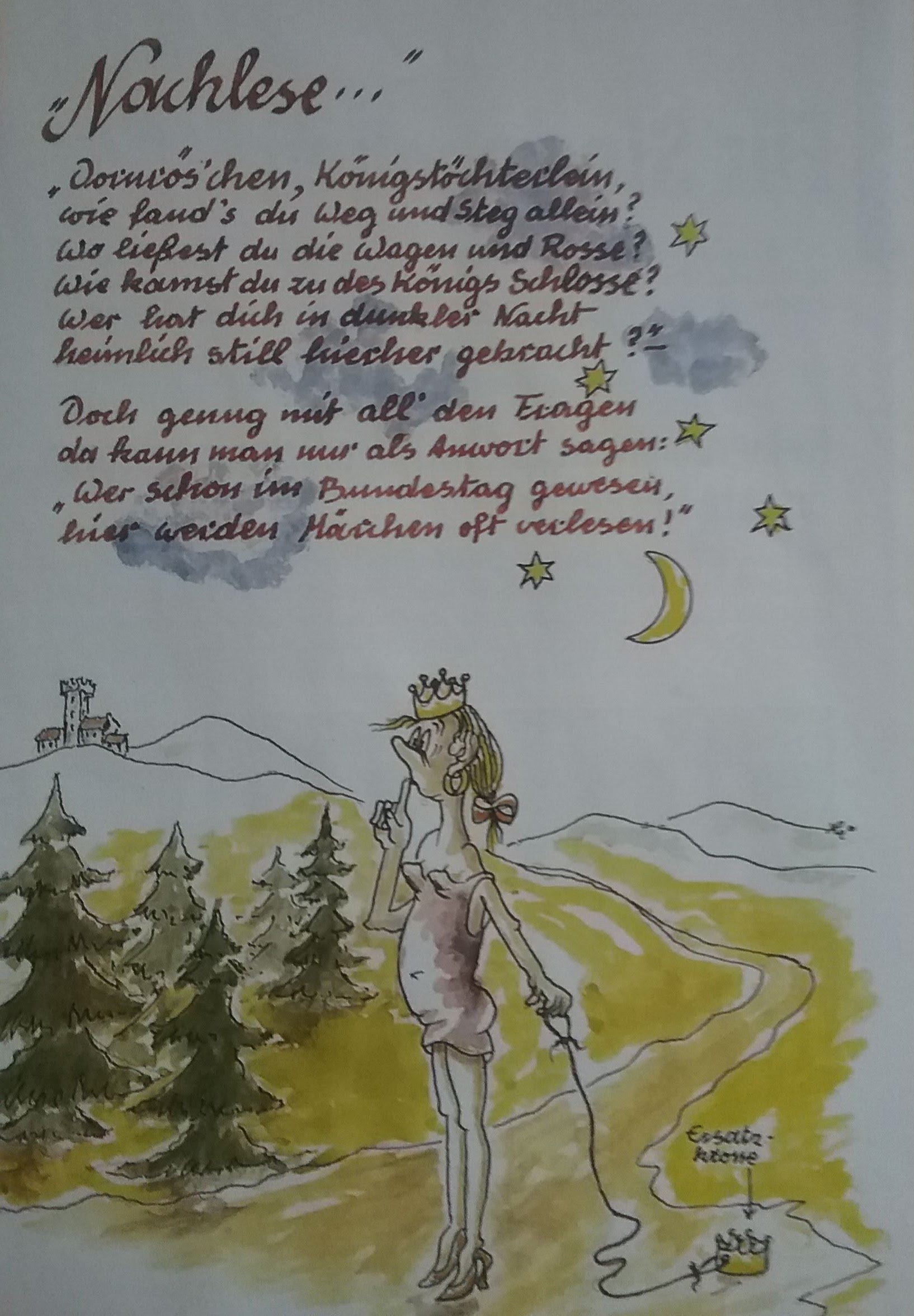 Karikatur Nachlese _ G. L.