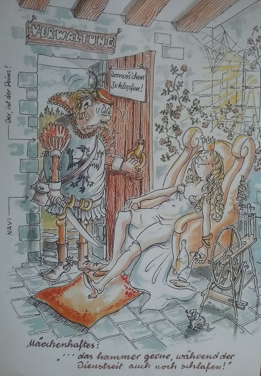 Karikatur Verwaltung _ G. L.