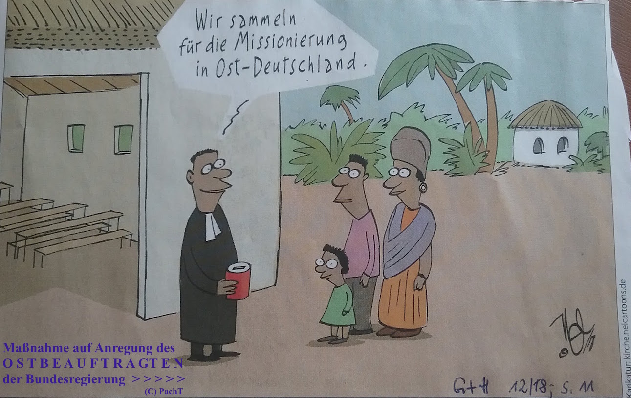 Karikatur Vorschlag vom OstBeauftragten