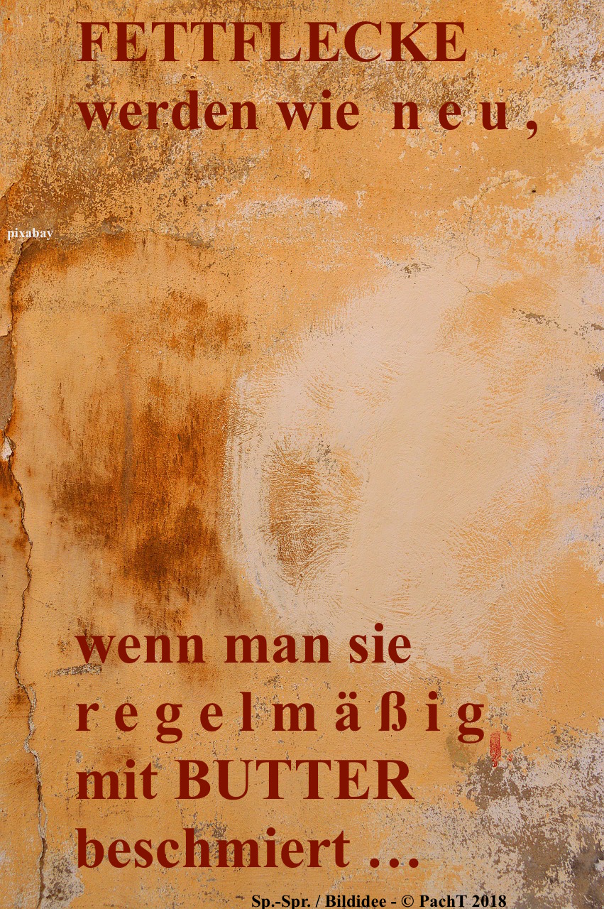 ZitatSpont Fettflecke