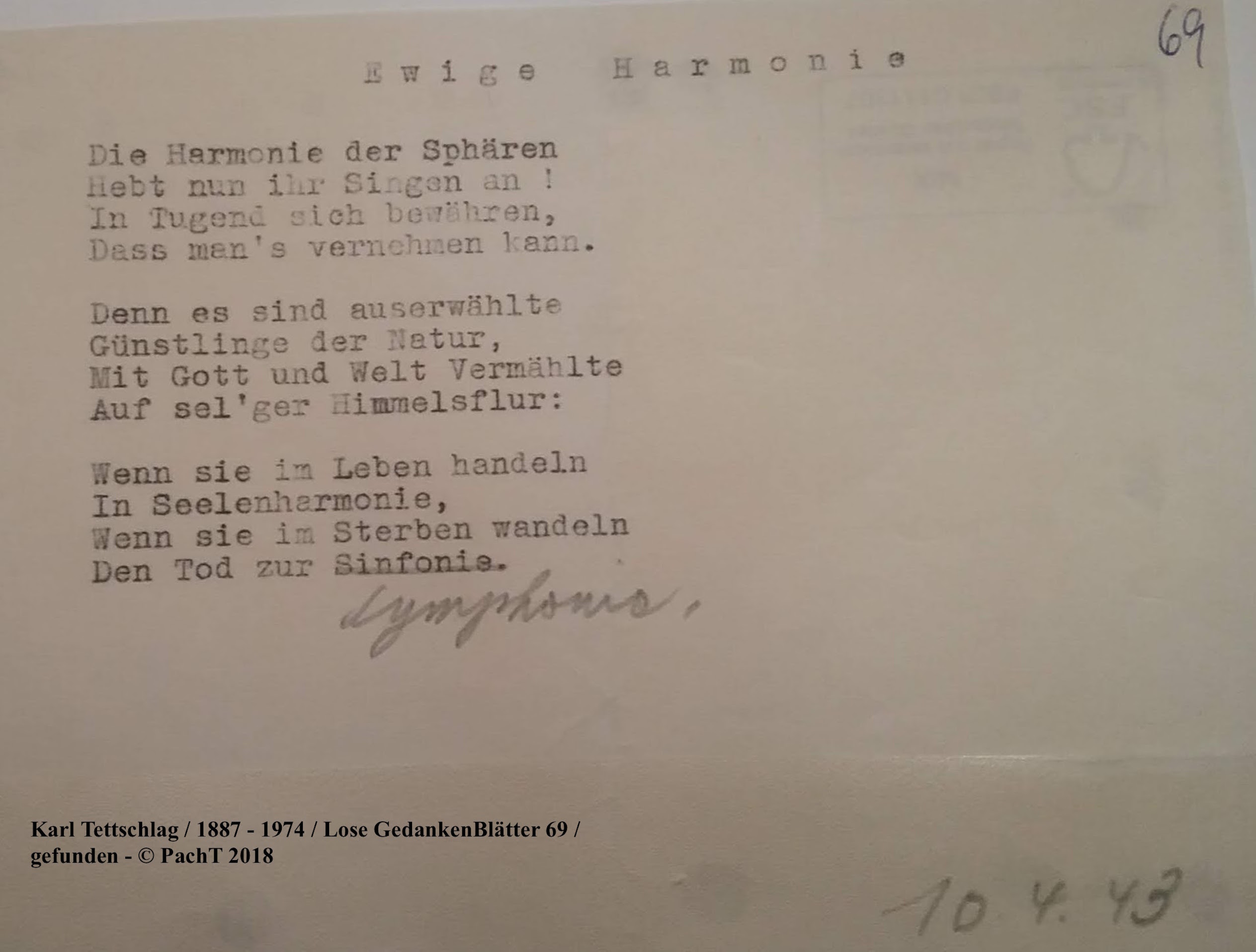 1887 - 1974 Erinnerungen an meinen Opa _ Lose GedankenBlätter 69