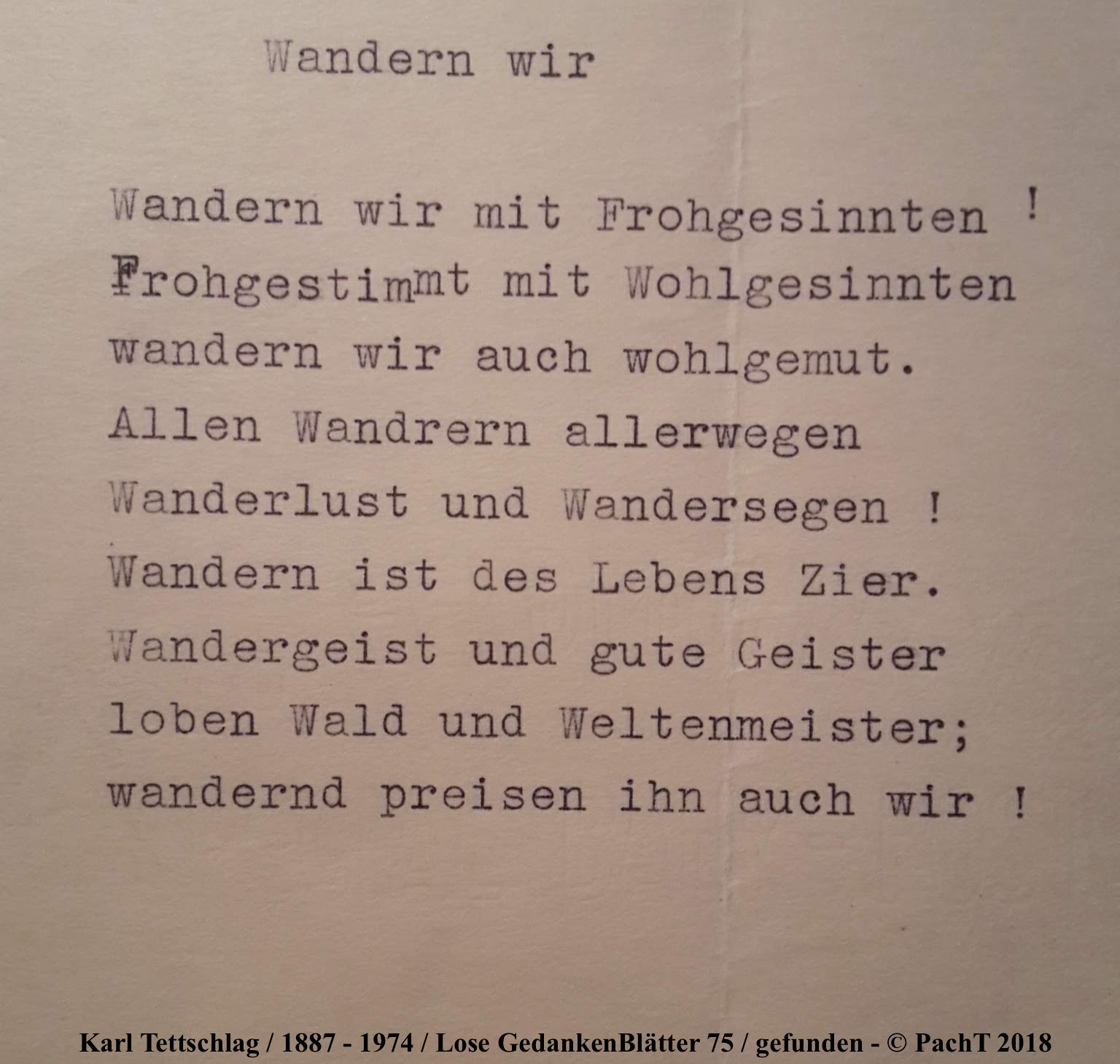 1887 - 1974 Erinnerungen an meinen Opa _ Lose GedankenBlätter 75