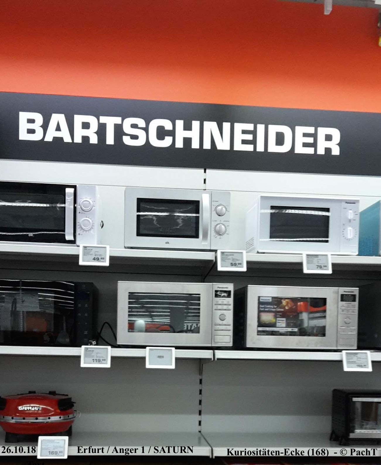 KURIOS 168 BartSchneider bei SATURN Erfurt