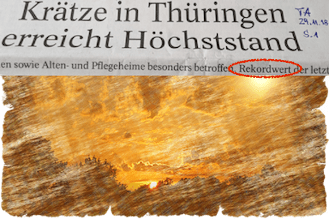 SchlagZeile Krätze _ war mal ... ist wieder 29.11.18