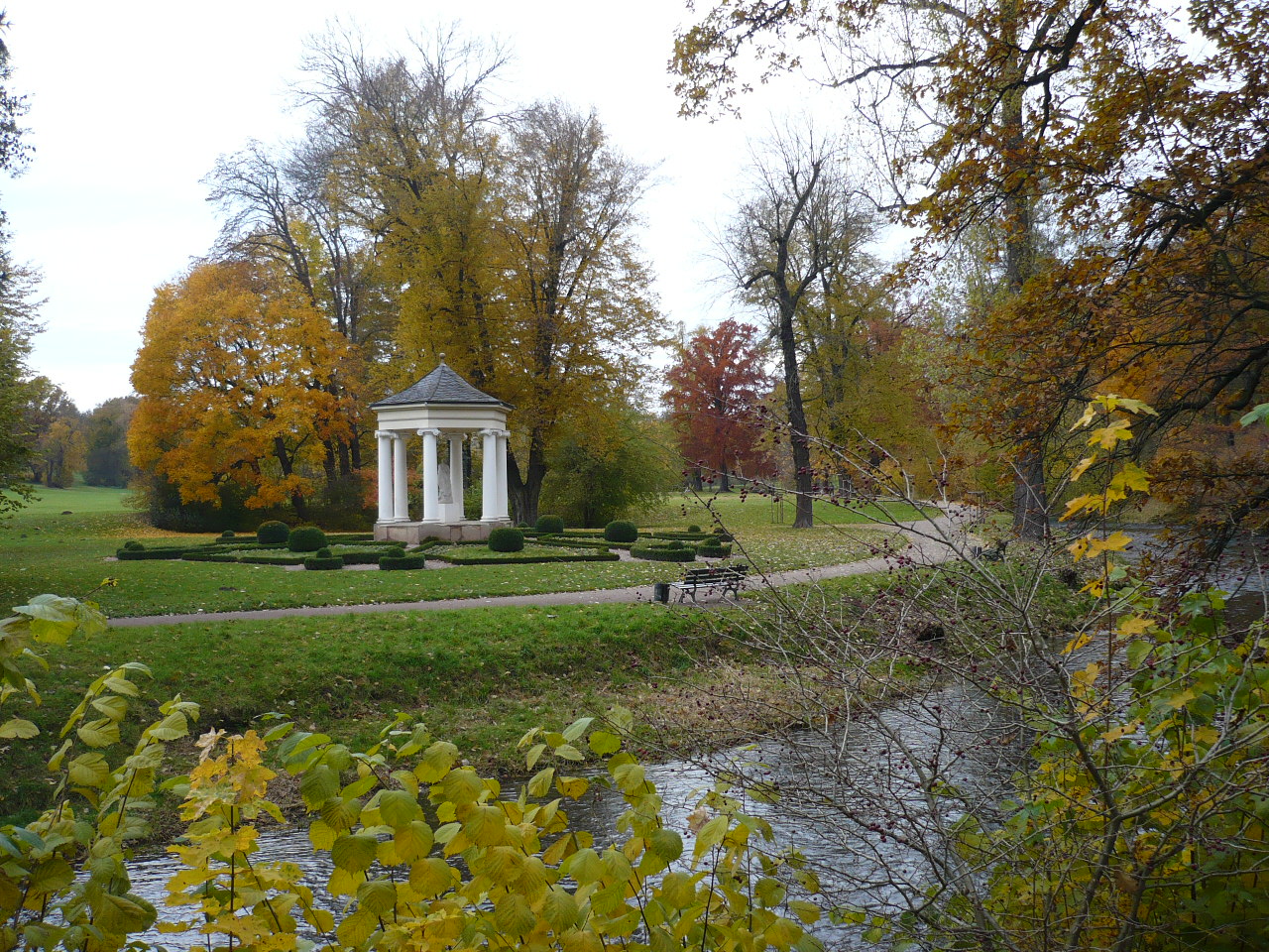 Weimar-Tiefurt 3 Park Herbst