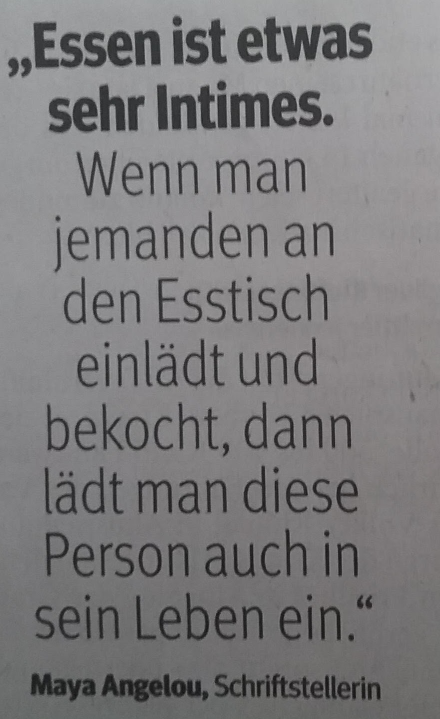 Zitat Essen _ intim