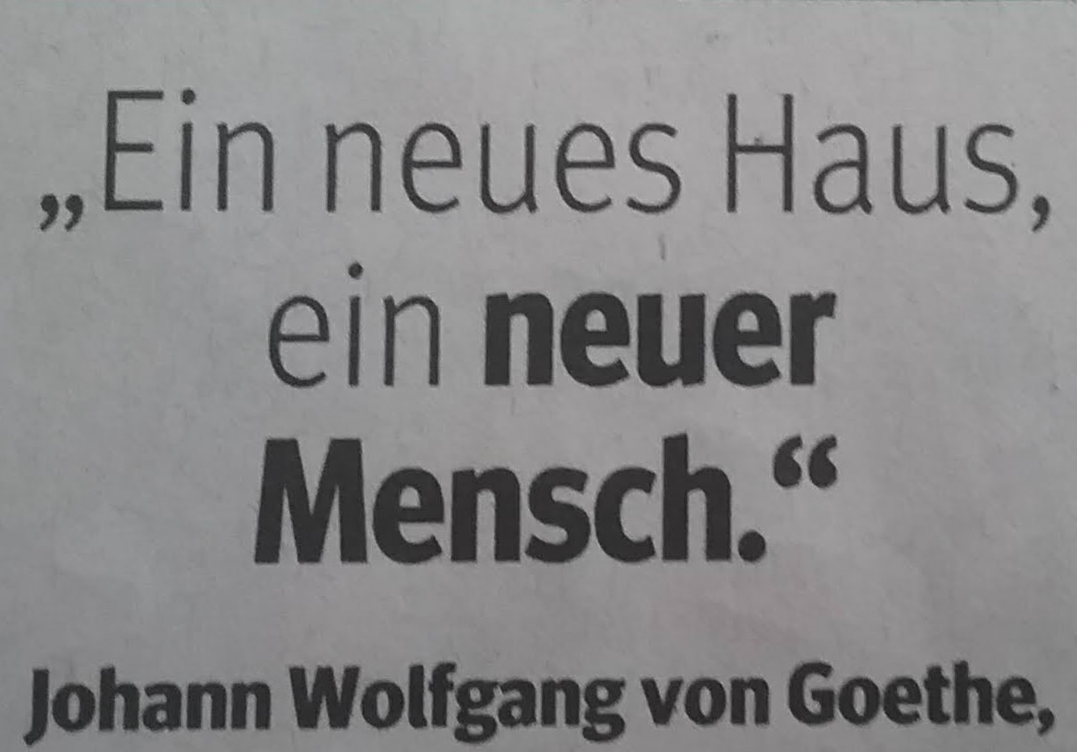 Zitat Menscherneuerung