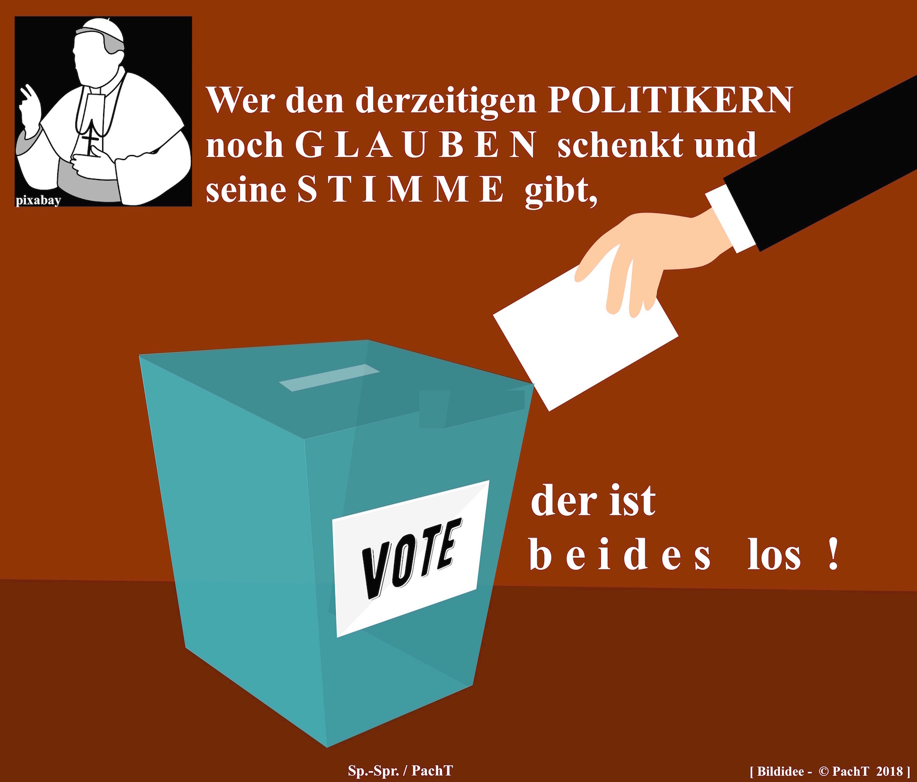 ZitatSpont GLAUBEuSTIMME_POLITIK