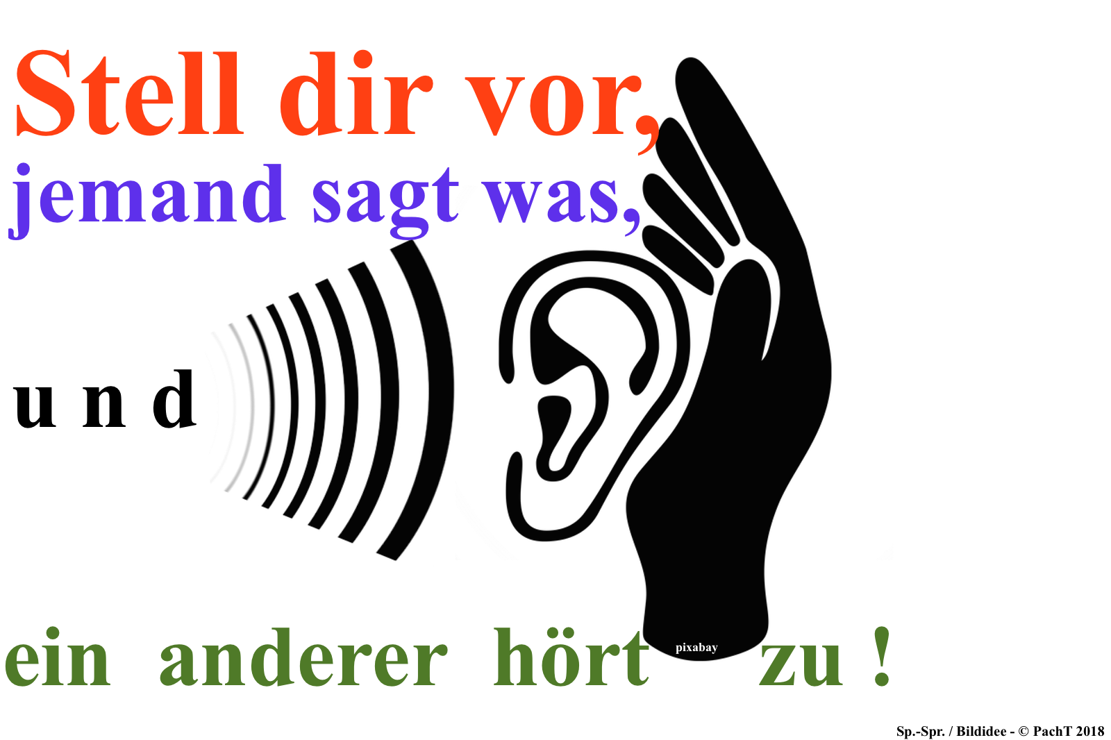 ZitatSpont Zuhörer