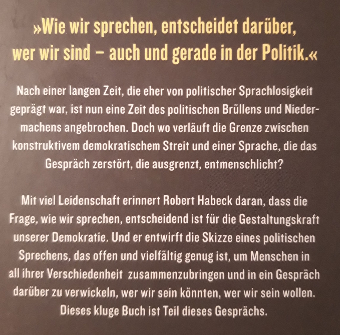 Buch Wer wir sein könnten 2 Robert Habeck